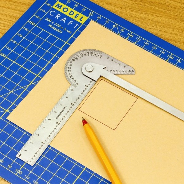 Modelcraft PGA5001 5 in 1 Angle Tool &amp; Gauge (100mm)