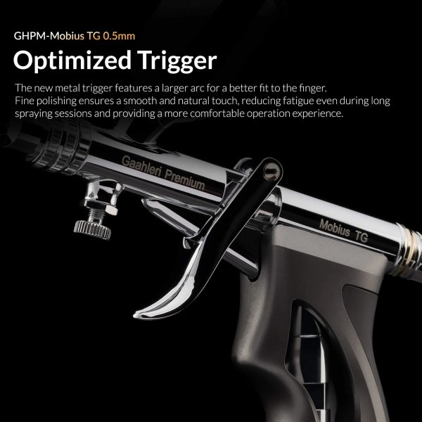 Gaahleri 44070 Premium Series GHPM-Mobius TG 0,5 mm Airbrush