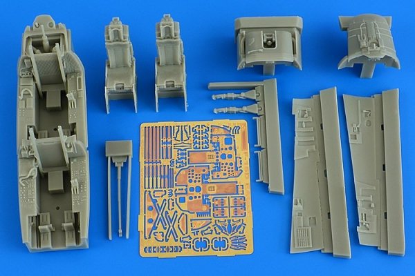 Aires 4780 F-15D Eagle cockpit set (late v.) 1/48 GWH
