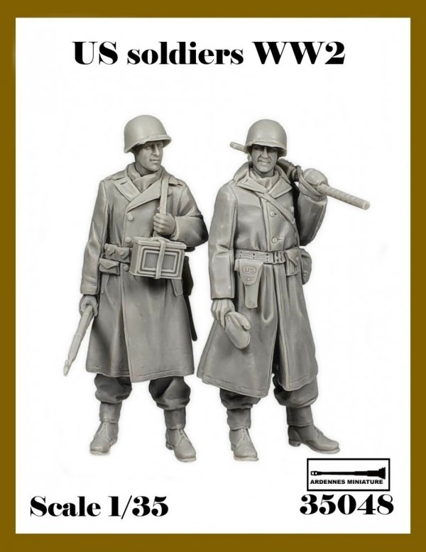 Ardennes Miniature 35048 US SOLDIERS WW2 1/35