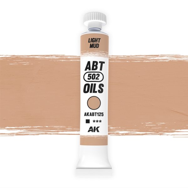 AK Interactive ABT125 Light Mud 20ml