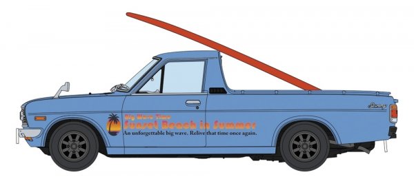 Hasegawa 20778 Datsun Sunny Truck (GB120) "Early Version" w/ Surfboard 1/24