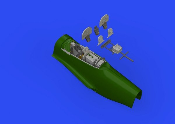 Eduard 648600 F-6D cockpit 1/48