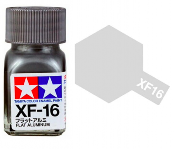 Tamiya XF16 Flat Aluminum (80316) Enamel Paint