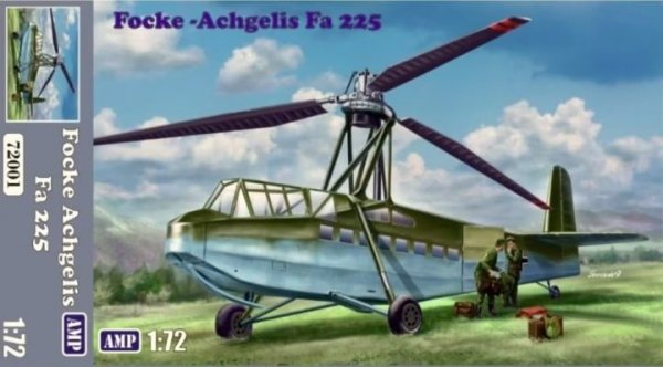 AMP 72001 Focke-Achgelis Fa 225 1/72