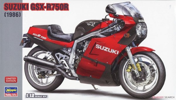 Hasegawa 21730 Suzuki GSX-R750R (1986) 1/12