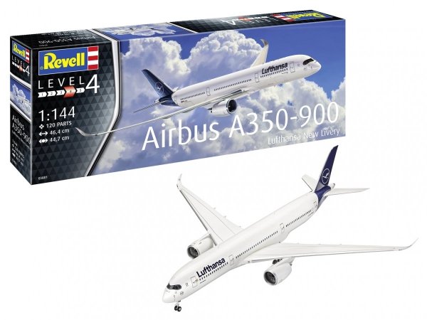 Revell 03881 Airbus A350-900 Lufthansa New Livery 1/144