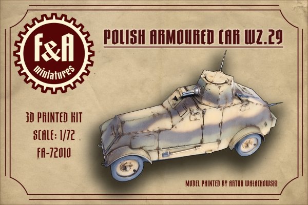 F&amp;A Miniatures FA-72010 WZ.29 1/72