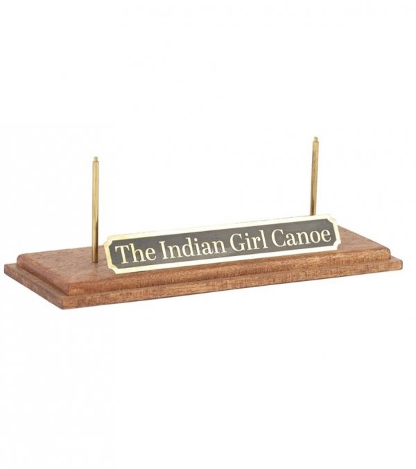 ARTESANIA LATINA 19000 Indian Girl Canoe 1/16