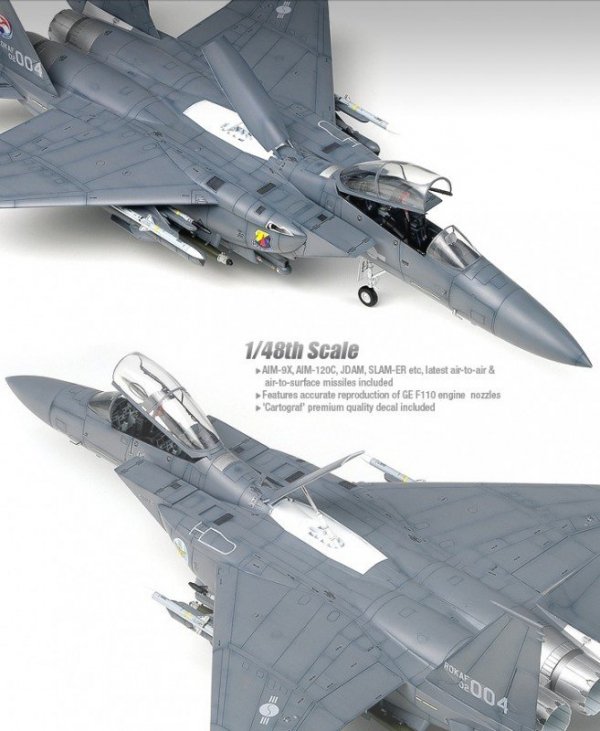 Academy 12213 F-15K SLAM EAGLE (R.O.K. AIR FORCE) (1:48)
