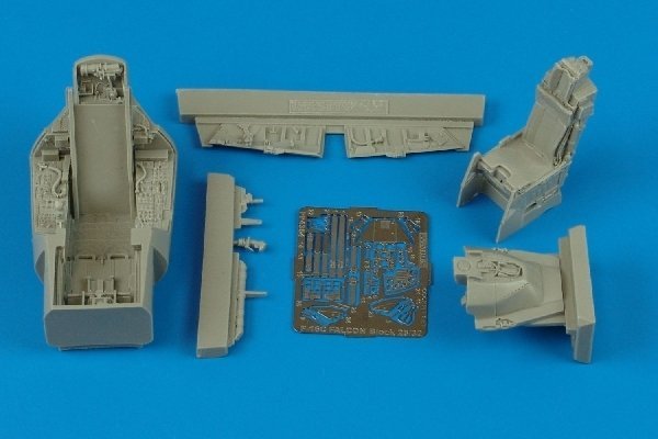 Aires 4364 F-16C Falcon Block 25/32 cockpit set 1/48 TAMIYA