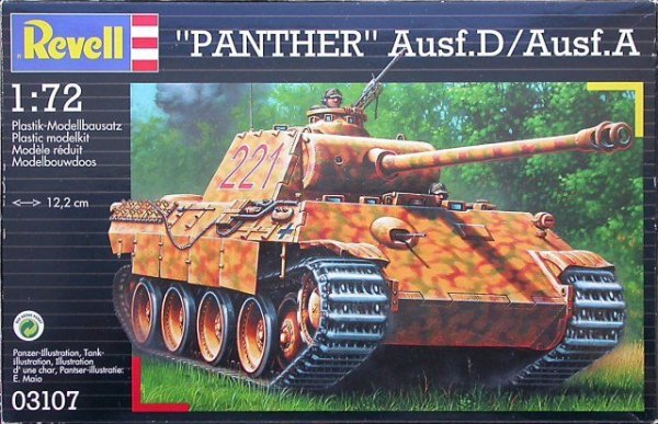 Revell 03107 Panzer V Panther Ausf. D und A