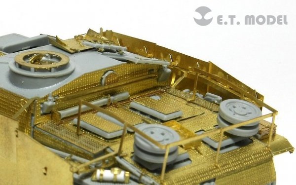 E.T. Model E72-017 WWII German StuG.III Ausf.G Zimmerit For DRAGON Kit 1/72
