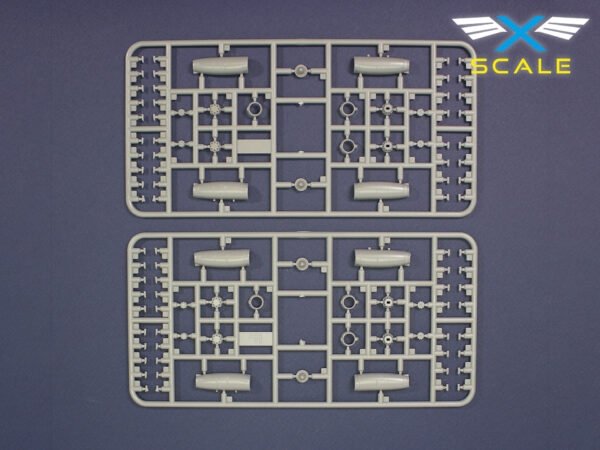 X-Scale 144008 B707-124 Long Range Narrow Body Airliner Continental 1/144