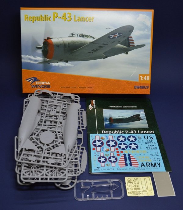 Dora Wings 48029 Republic P-43 Lancer 1/48