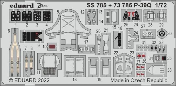 Eduard 73785 P-39Q ARMA HOBBY 1/72