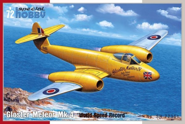 Special Hobby 72361 Gloster Meteor Mk.4 World Speed Record (1:72)