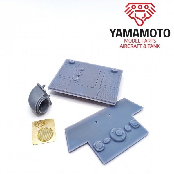 Yamamoto YMP3514 Gas Turbine GT101 for kit E-50/E-75 1/35