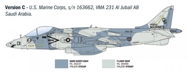 Italeri 90193 AV-8B Harrier II 1/72
