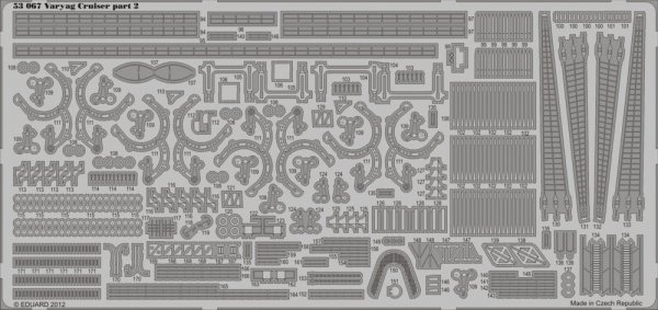 Eduard 53067 Varyag Cruiser 1/350 Zvezda