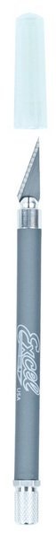 Excel 16023 K18 Grip-On Knife Grey w/ Safety Cap