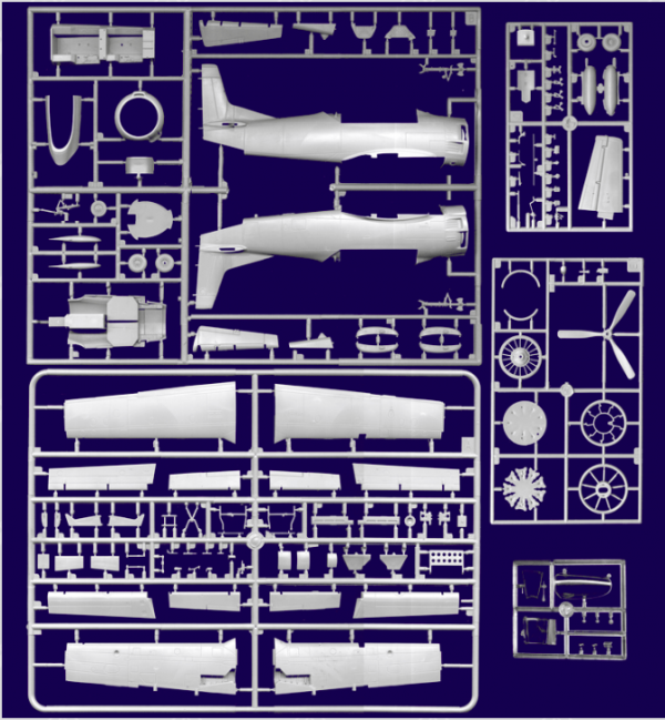 Roden 450 North American T-28D Trojan 1/48