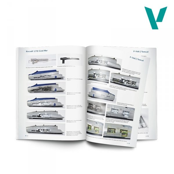 Vallejo 75071 Aircraft 1/72 Cold War - processes and techniques used to paint 1/72 scale aircraft (English)