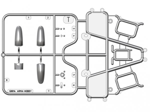 Arma Hobby 70071 P-51K Mustang 1/72