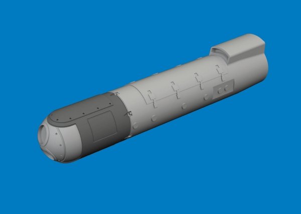 Eduard 672452 AN/AAQ-28 Litening - precision targeting pod (3D-Printed) 1/72