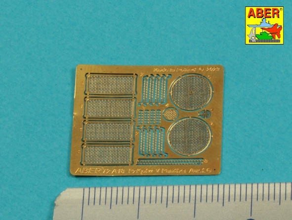 Aber 72A18 Nets for Panther, Ausf. G/F / Siatki do Panther, Ausf. G/F 1/72