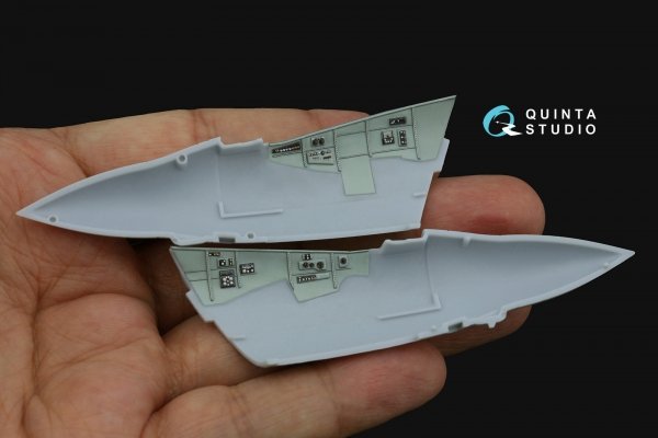 Quinta Studio QD72172 Blackburn Buccanneer S.2B Early 3D-Printed &amp; coloured Interior on decal paper (Airfix) 1/72