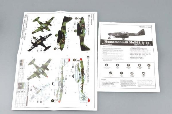 Trumpeter 01319 Messerschmitt Me262A-1a 1/144