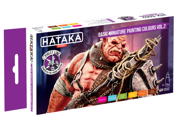 Hataka HTK-DS02 Basic Miniature Painting Colours vol. 2