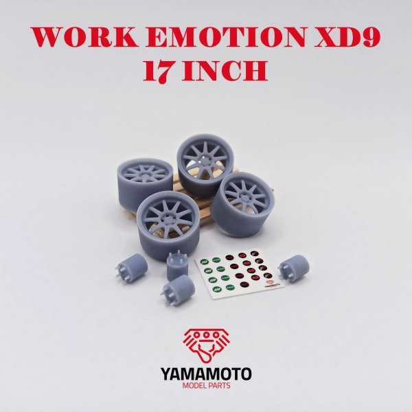 Yamamoto YMPRIM4 Work Emotion XD9 17&quot; 1/24
