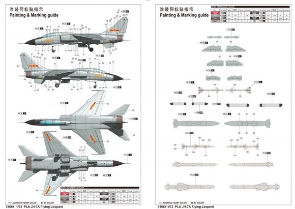 Trumpeter 01664 PLA JH-7A Flying Leopard (1:72)