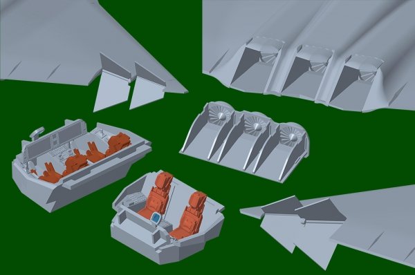 Trumpeter 01689 PLAAF J-36 Prototype 1/72