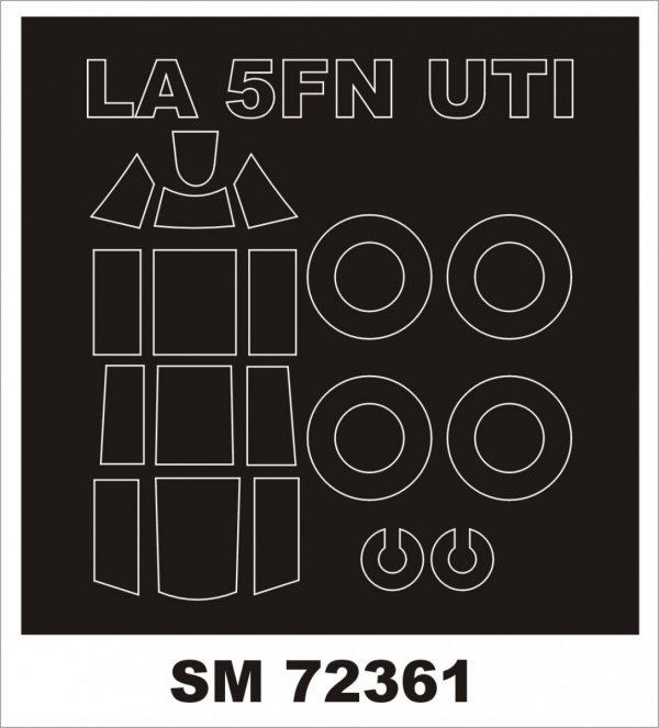 Montex SM72361 La-5FN UTI for KP 1/72