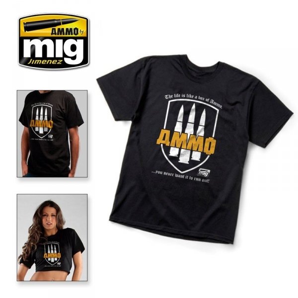 AMMO of Mig Jimenez 8000XXL AMMO T-shirt ( rozmiar , size XL)