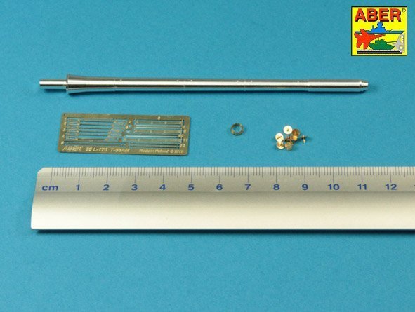Aber 35L-170 Russian D-10T 100mm tank Barrel for T-55AM; T-55 AMV or T-55 Merida (1:35)