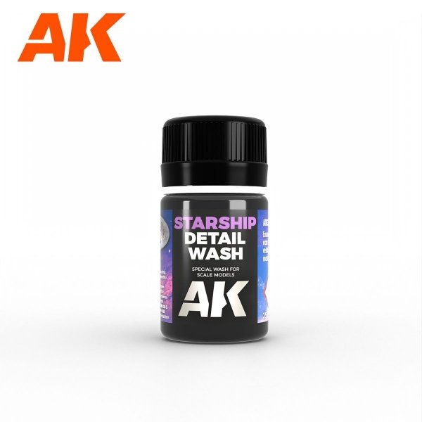 AK Interactive AK636 STARSHIP DETAIL WASH 35ml