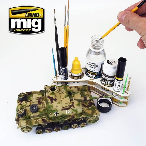 AMMO of Mig Jimenez 8028 BOOMERANG ORGANIZER (storage)