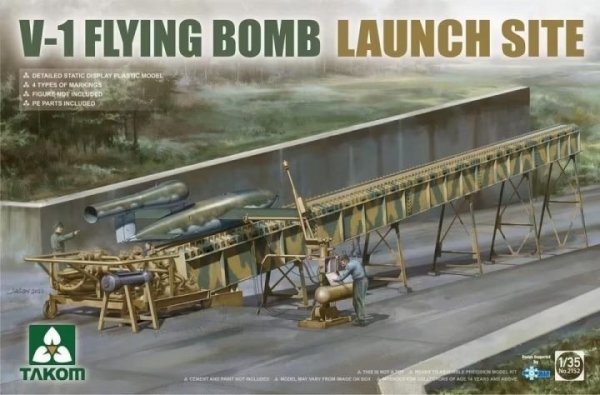 Takom 2152 V-1 Flying Bomb Launch Site 1/35