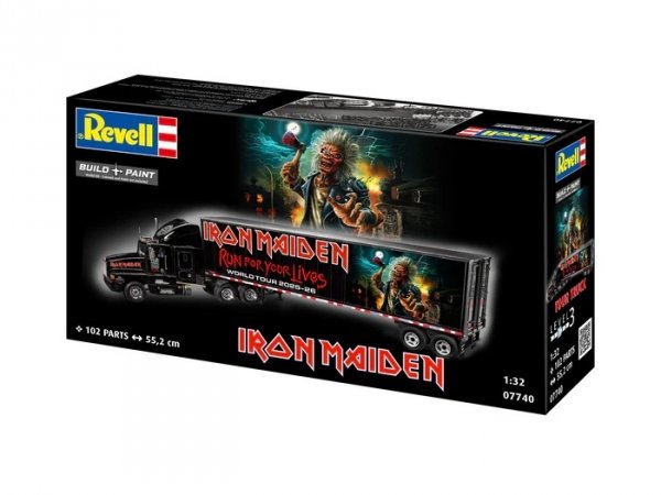 Revell 07740 Iron Maiden Tour Truck 1/32