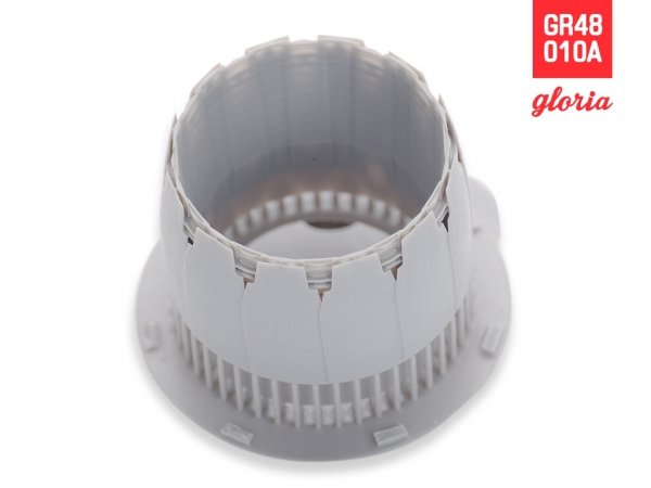 Gloria GR48010A F-14B/D F110-GE-400 Exhaust Nozzle &amp; Afterburner OPEN TAMIYA/G.W.H. 1/48