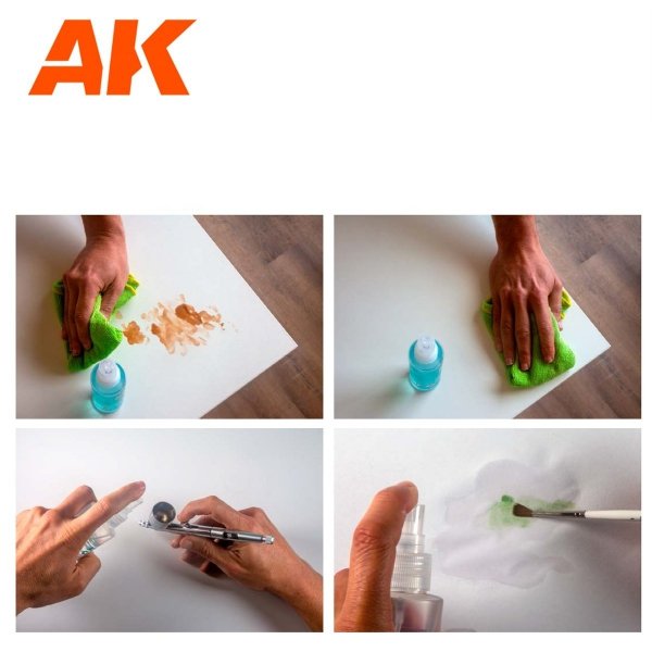 AK Interactive AK9315 ATOMIZER CLEANER FOR ACRYLIC 125ml