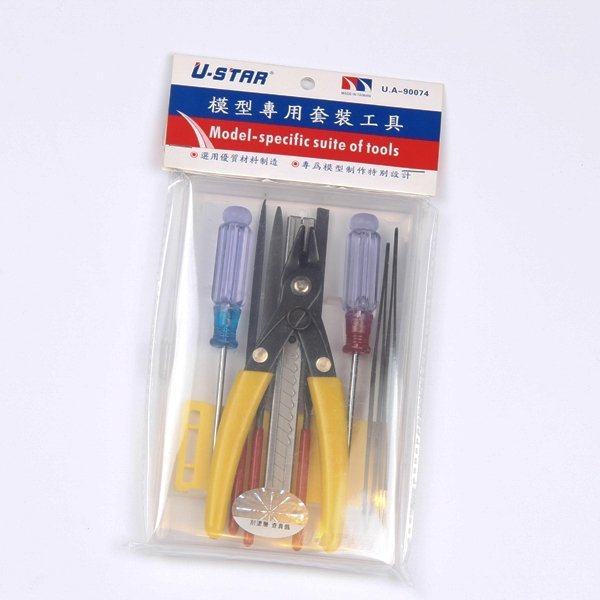 U-Star UA-90074 Modeling Tool Set 10in1 (zestaw narzędzi)