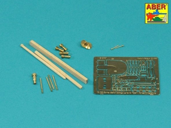 Aber 16028 Useful parts for the early versions of the Tiger I tank / Pożyteczne części do czołgu Tiger I wczesnych wersji 1/16