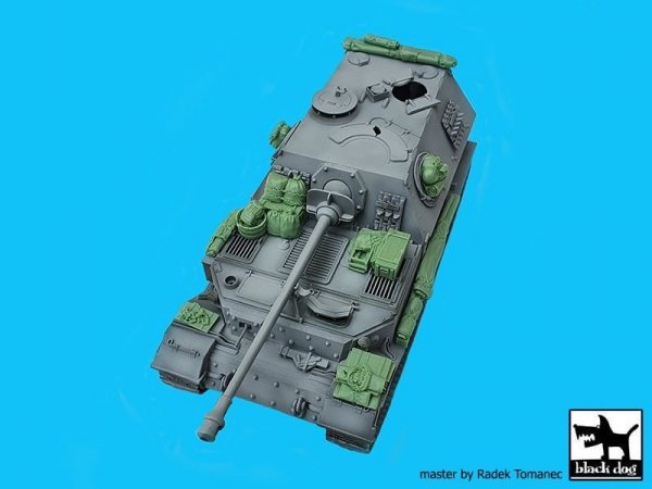 Black Dog T35227 German tank Elefant Sd.Kfz 184 accessories set 1/35