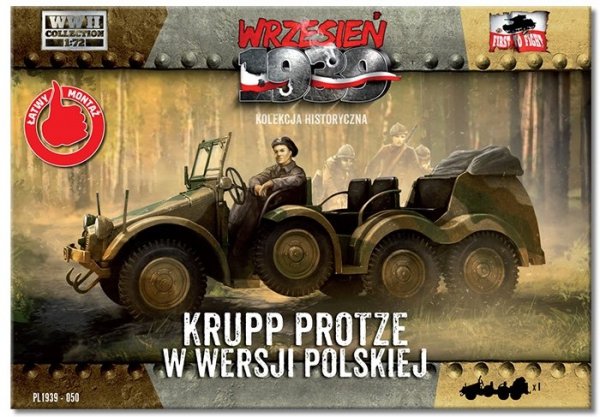 First to Fight PL050 Krupp Plotze w wersji polskiej (1:72)