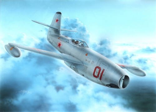 Special Hobby 72248 Yakovlev Yak-23 Red &amp; White Stars (1:72)